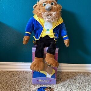 Scentsy Beast Buddy Pouch with Blue and Brown Design